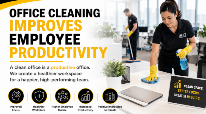 Why Office Cleaning Improves Employee Productivity – Real Results for Sydney Businesses