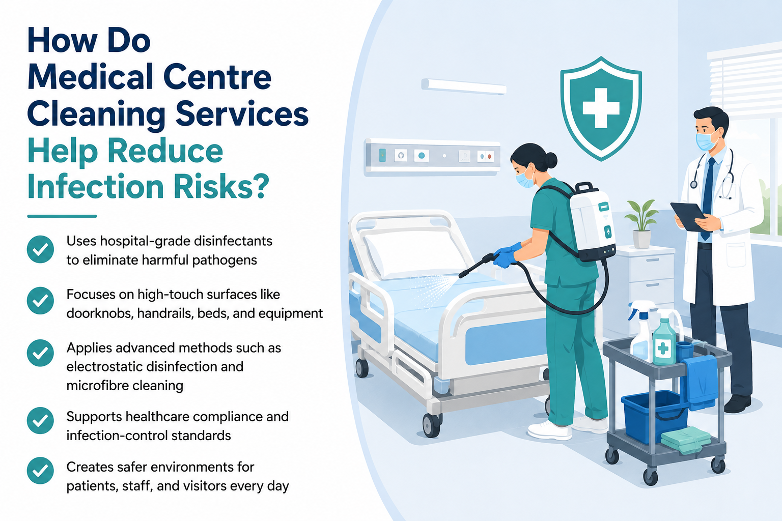 professional Medical Centre Cleaning Services prevents