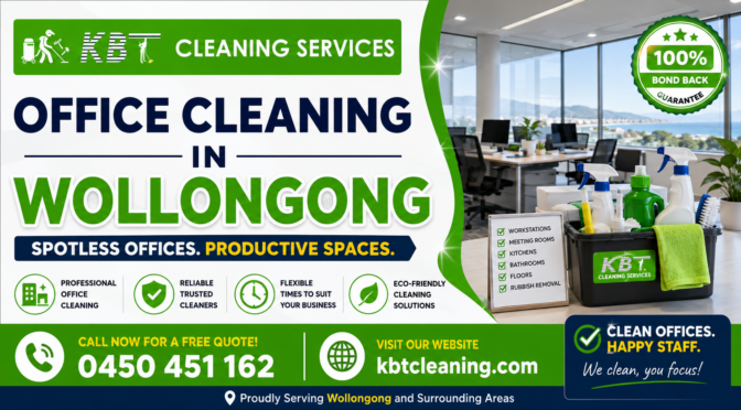Reducing Employee Absenteeism: How Professional Cleaners Make Offices Spotless